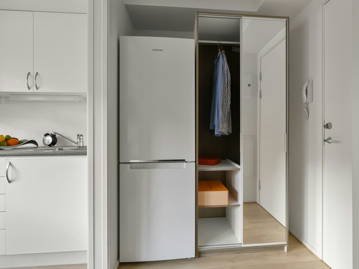 Mueble para nevera de compresor
