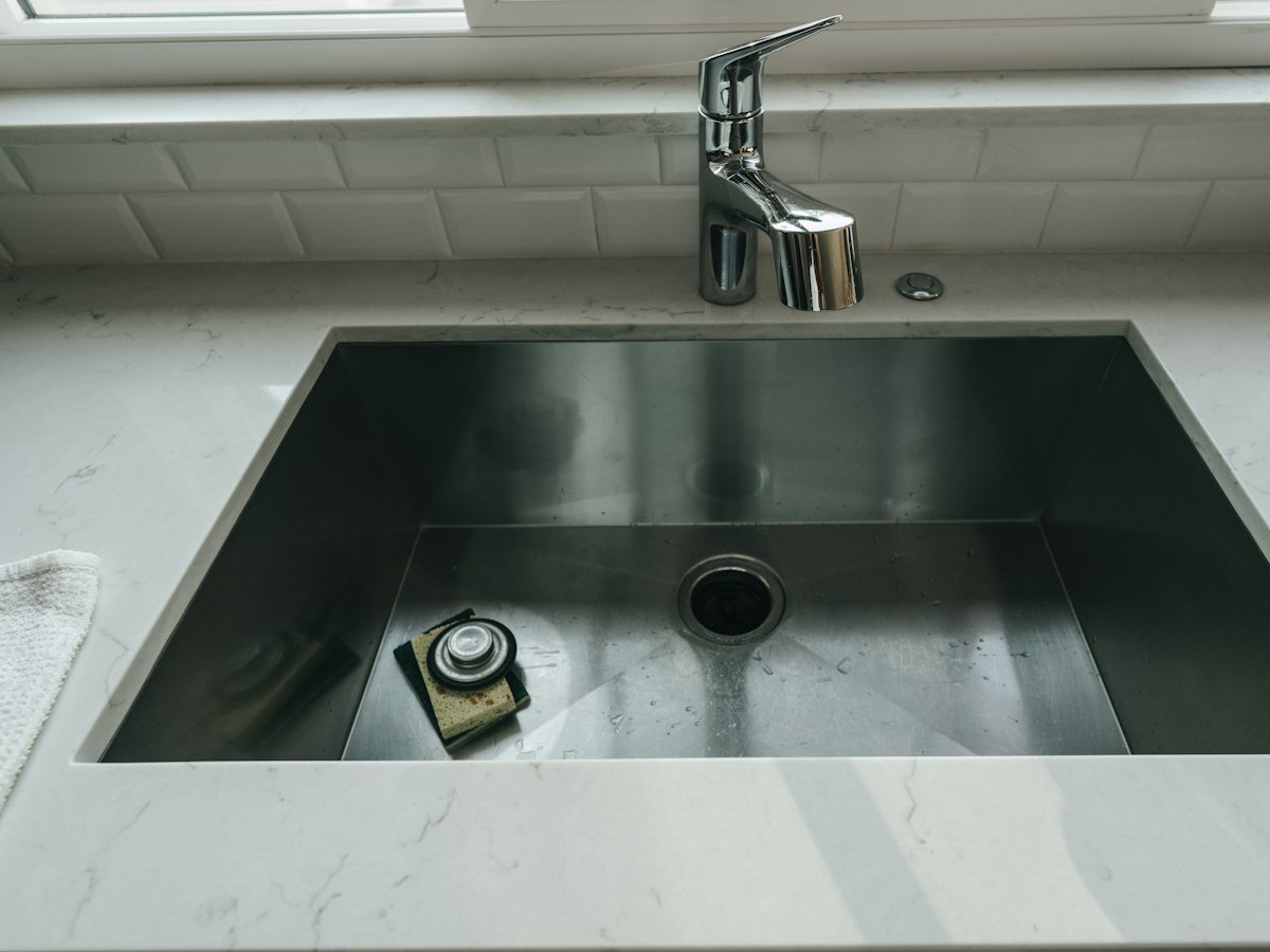 Fregadero inox empotrable con tapa